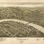 Fairmont And Palatine, West Virginia 1897. | Library Of Congress In Map Of Fairmont West Virginia