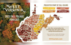 Falling In Love With Almost Heaven, Five Destinations To Visit intended for West Virginia Fall Foliage 2026 Map