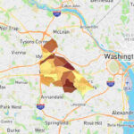 Falls Church, Va Real Estate Market Data   Neighborhoodscout Throughout Map Of Falls Church Virginia
