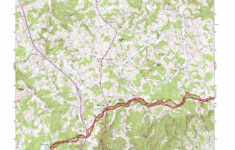 Fancy Gap Topographic Map 1:24,000 Scale, Virginia with regard to Map of Fancy Gap Virginia