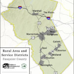 Fauquier County Updating The Rural Lands Plan – The Piedmont Intended For Map Of Fauquier County Virginia