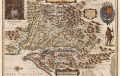 File:1630 Hondius Map Of Virginia And The Chesapeake regarding Map of the Virginia Colony