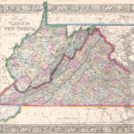 File:1864 Mitchell Map Of Virginia, West Virginia, And Maryland Throughout Map Of West Virginia And Maryland
