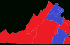 File:2022 Virginia United States House Of Representatives Election in Virginia State Congressional Districts Map