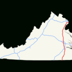 File:i 95 (Va) Map.svg   Wikimedia Commons Pertaining To Map Of I 95 In Virginia