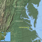 File:location Of Jamestown Virginia   Wikimedia Commons In Jamestown Located On A Map Of Virginia
