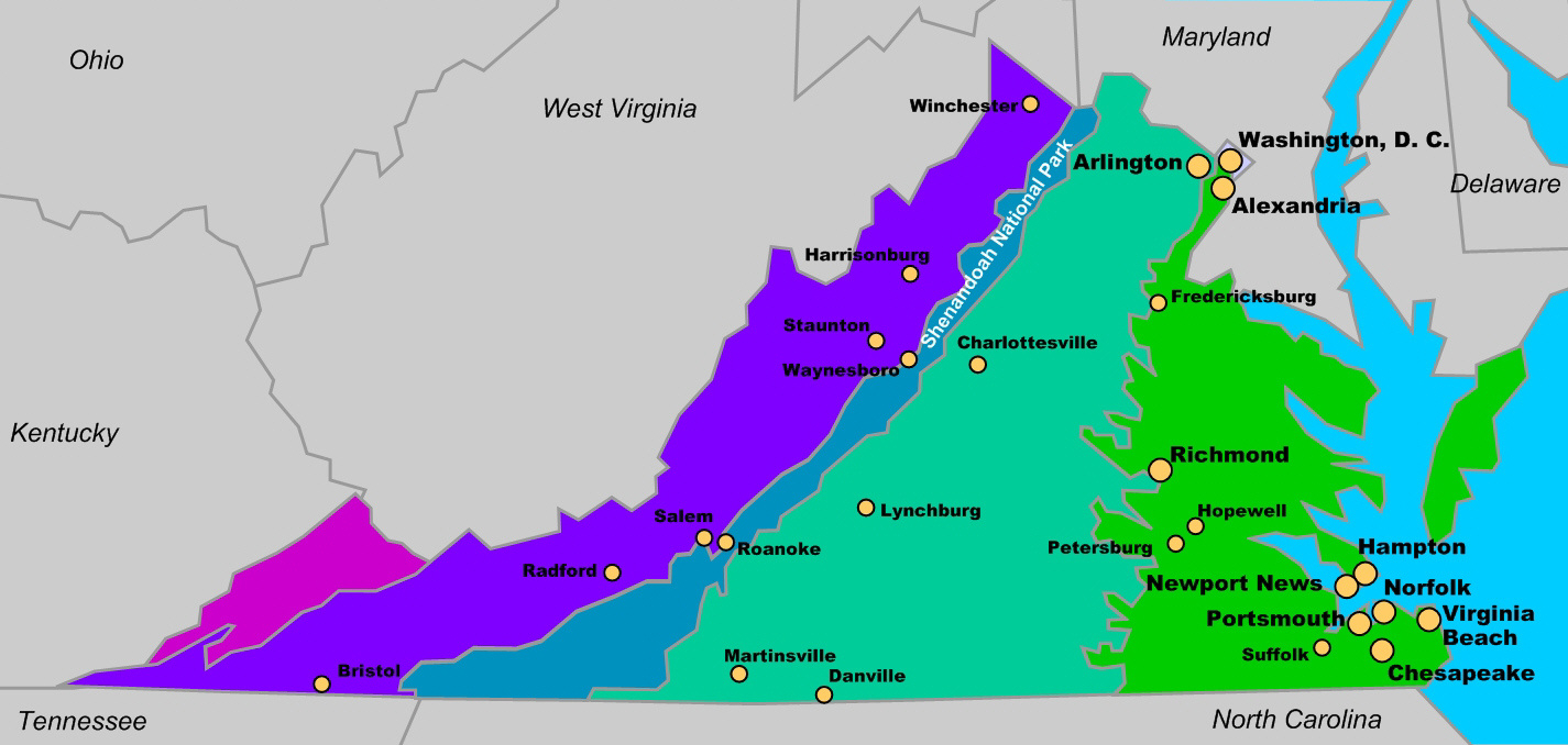 File:map Of Virginia - Wikipedia intended for Map Of Regions Of Virginia