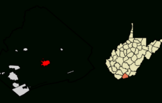 File:mercer County West Virginia Incorporated And Unincorporated inside Mercer County West Virginia Map