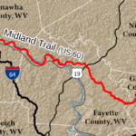 File:midlandstrailwvmap   Wikimedia Commons Within Map Of Route 60 In West Virginia