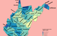 File:population Density Of West Virginia Counties (2020) within Population Map of West Virginia