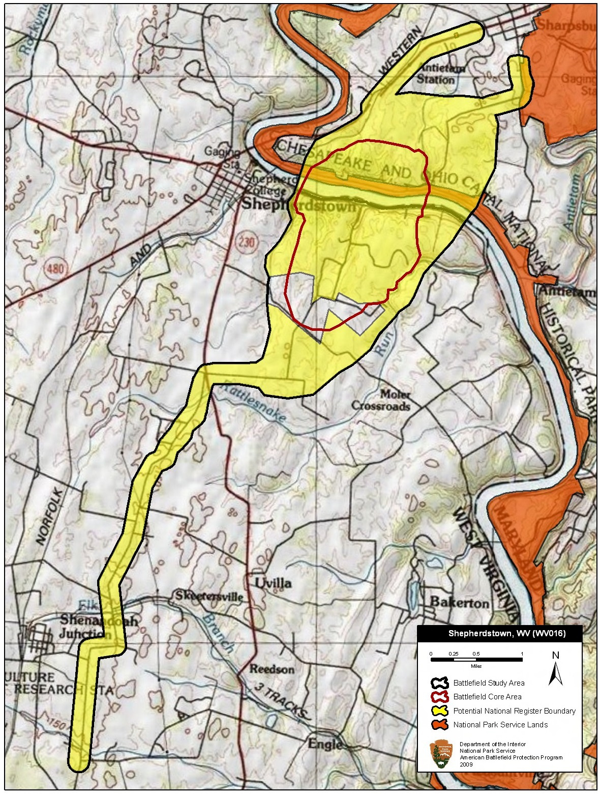 File:shepherdstown Battlefield West Virginia - Wikimedia Commons intended for Map of Shepherdstown West Virginia