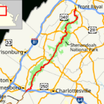 File:skyline Drive (Virginia) Map.svg   Wikipedia For Map Of Skyline Drive Virginia