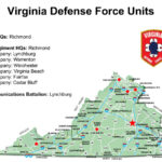 File:virginia Defense Force Unit Map   Wikipedia Within Map Of Military Installations In Virginia