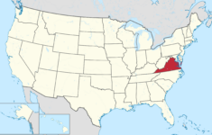 File:virginia In United States.svg - Wikipedia throughout Virginia Location on Us Map