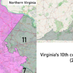 File:virginia'S 10Th Congressional District (From 2023) Inside Virginia 10Th District Map