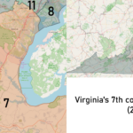 File:virginia'S 7Th Congressional District (From 2023) Intended For Virginia 7Th Congressional District Map