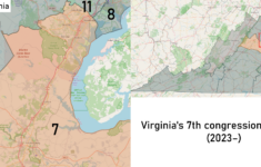 File:virginia'S 7Th Congressional District (From 2023) with regard to Map of Virginia Congressional District 7