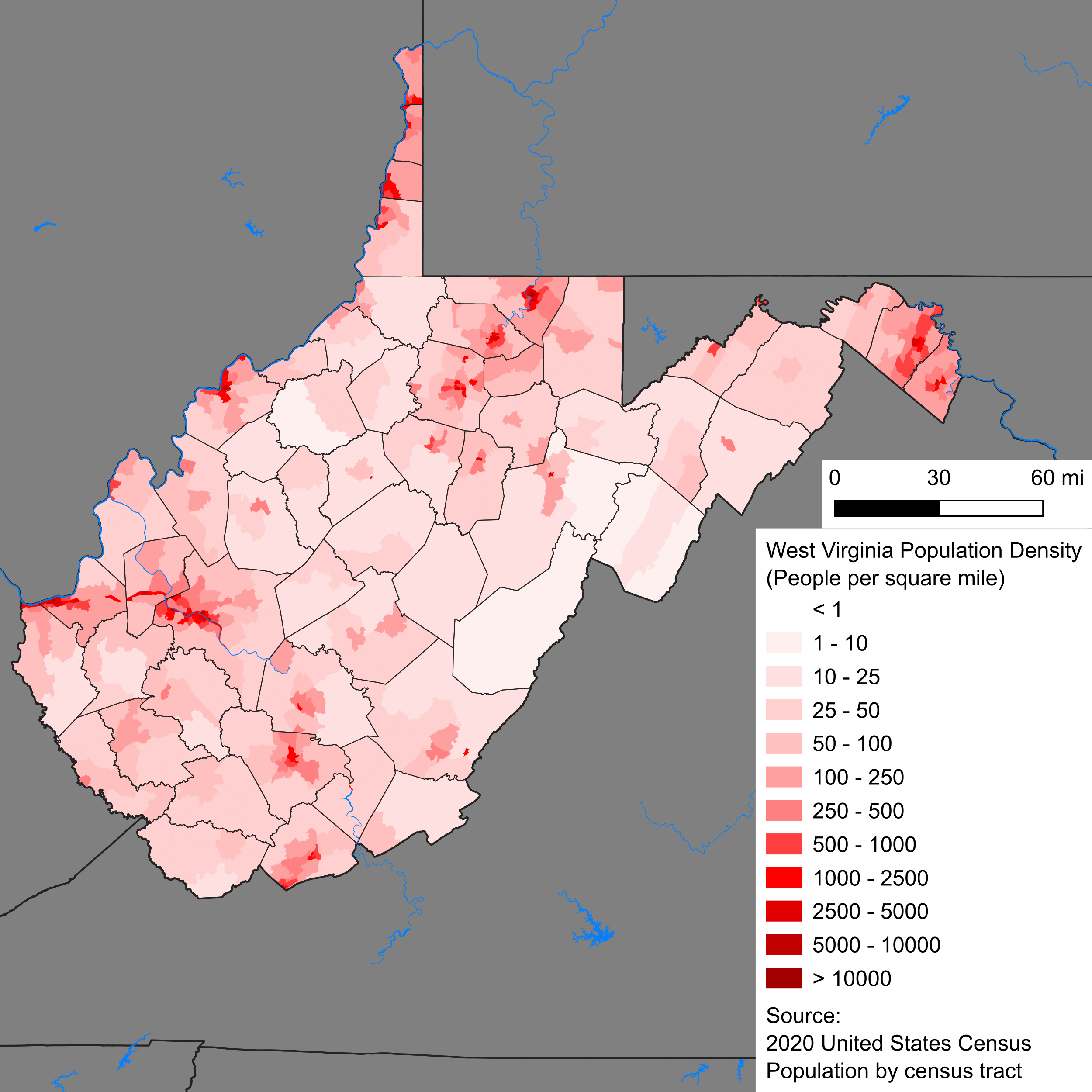File:west Virginia Population Density 2020 - Wikimedia Commons in West Virginia Population Density Map