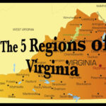Five Regions Of Virginia In Five Regions Of Virginia Map