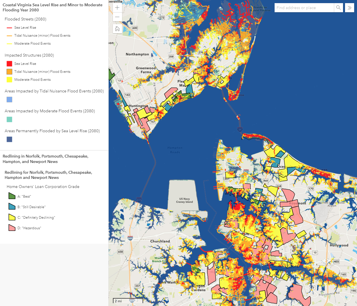 Flood Map Developedodu Is Featured On Whro Series | Old within Flooding In Virginia Map