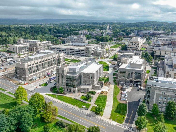 Virginia Tech Campus Map Interactive