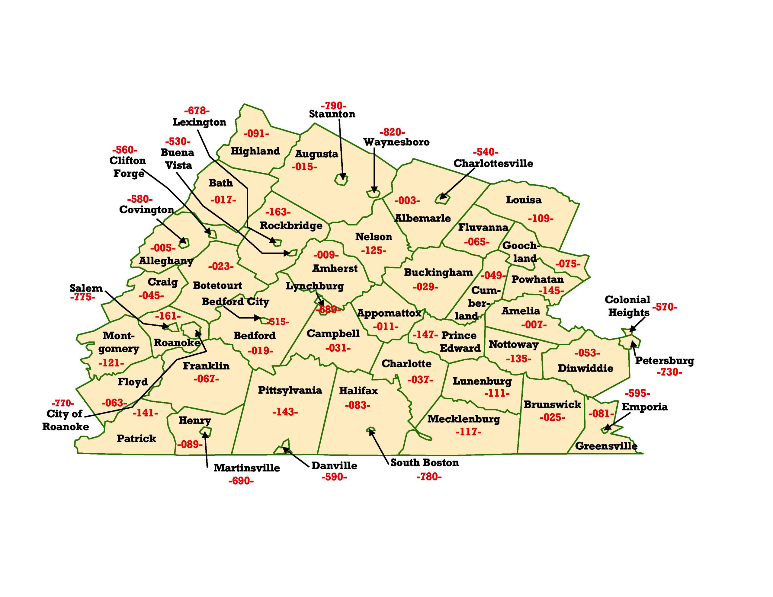 Free Printable Zip Code Map Of Virginia, Download Free Printable inside Map of Zip Codes in Northern Virginia