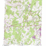 Gainesville Topographic Map 1:24,000 Scale, Virginia Inside Gainesville Virginia On A Map