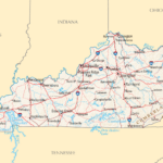 Geography Of Kentucky   Wikipedia With Map Of West Virginia And Kentucky Border