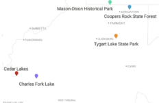 Getting Into The Swing Of Things: State Adds Two More Almost for West Virginia Almost Heaven Swings Map