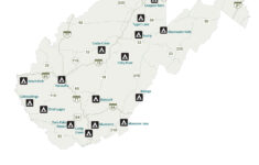 Gov. Justice Announces $3.5 M In Upgrades To State Park with Campgrounds In West Virginia By Map