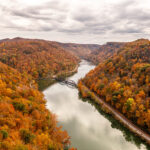 Gov. Justice Releases 2024 Fall Foliage Projection Map   Almost Pertaining To Fall Color Map West Virginia