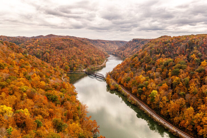Fall Color Map West Virginia