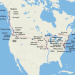 Great American Fall Foliage Cruise 2026 | 55 Day Cross Country For West Virginia Fall Foliage 2026 Map