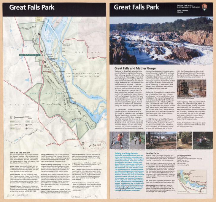 Map of Great Falls Virginia