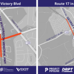 Hampton Roads District | Give Input On Two Route 17 (George With Regard To Map Of Route 17 In Virginia
