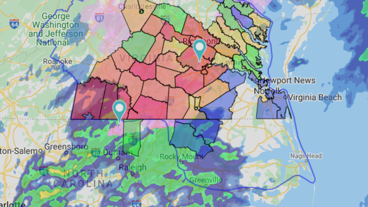 Hampton Roads, North Carolina Experiences Several Power Outages in Dominion Power Virginia Outage Map