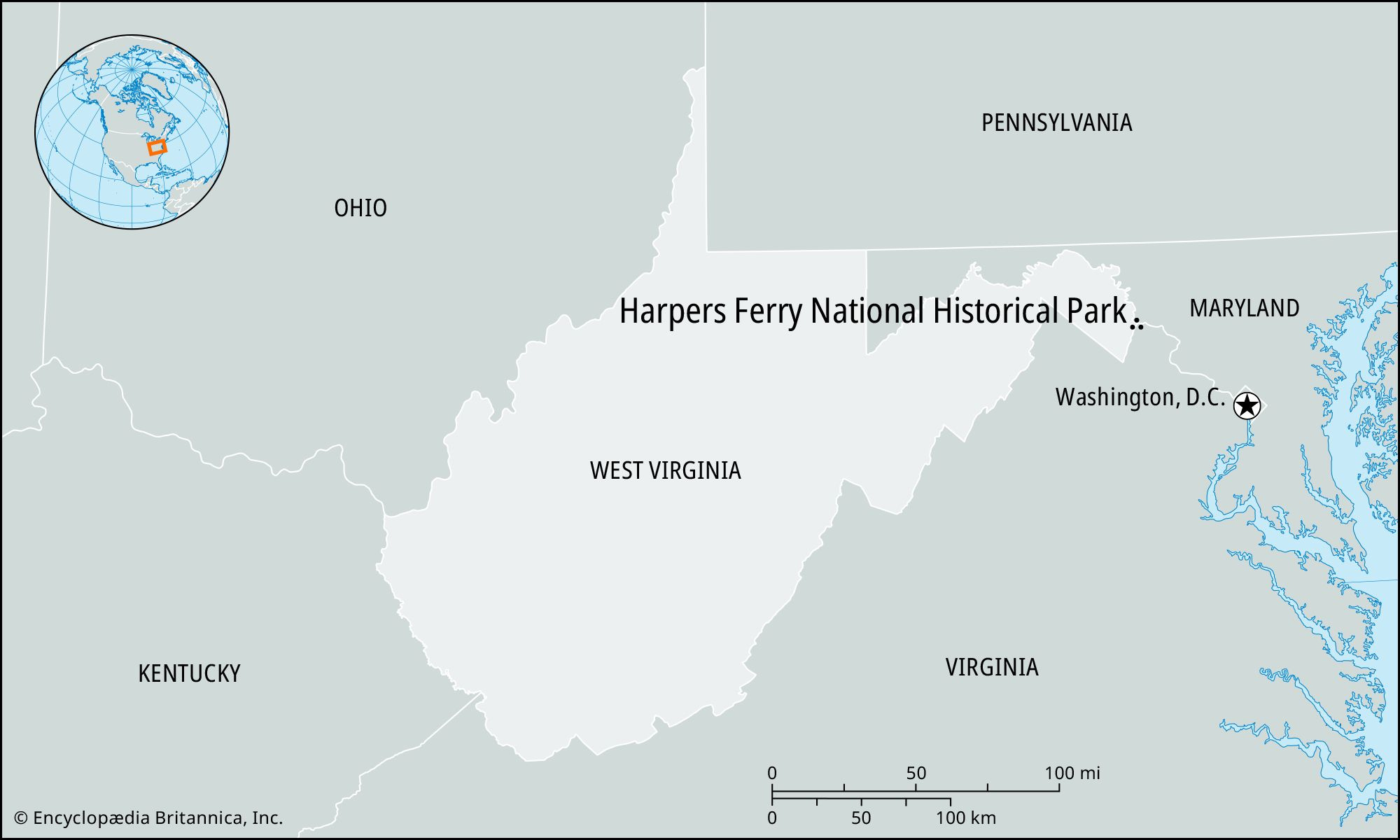 Harpers Ferry National Historical Park | West Virginia, Map in Map Harpers Ferry West Virginia