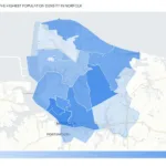 Highest Population Density In Norfolkzip Code In 2025 | Zip Atlas In Norfolk Virginia Zip Code Map