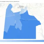 Highest Population In Chesapeakezip Code In 2025 | Zip Atlas With Regard To Chesapeake Virginia Zip Code Map