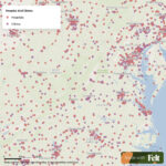 Hospitals And Clinics In Virginia Within Map Of Hospitals In Virginia
