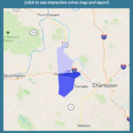 Hurricane, Wv Crime Rates And Statistics   Neighborhoodscout Regarding Map Of Hurricane West Virginia