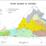 Hydrology | Inside The Crater In 3 Major Watersheds In Virginia Map