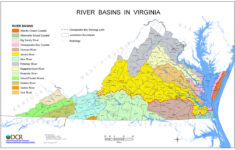 Hydrology | Inside The Crater in 3 Major Watersheds In Virginia Map