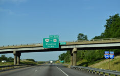I-81 South / I-64 West Virginia – Aaroads regarding I 81 Mile Marker Map Virginia