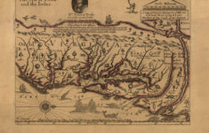 In Early Maps Of Virginia, West Was At The Top – Atlas Obscura in Map Of Virginia In The 1600S