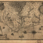 In Early Maps Of Virginia, West Was At The Top   Atlas Obscura With Regard To Map Of Virginia In The 1600S
