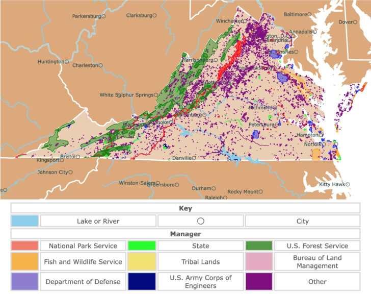Virginia State Parks Map