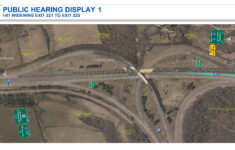 Interstate 81 Staunton-Area Widening (Exit 221 To Exit 225 pertaining to I 81 Map with Exits Virginia