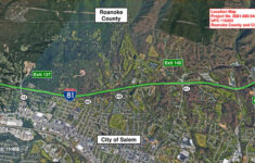 Interstate 81 Widening Exit 137 To 141 – Roanoke County And City with regard to Map of I 81 in Virginia
