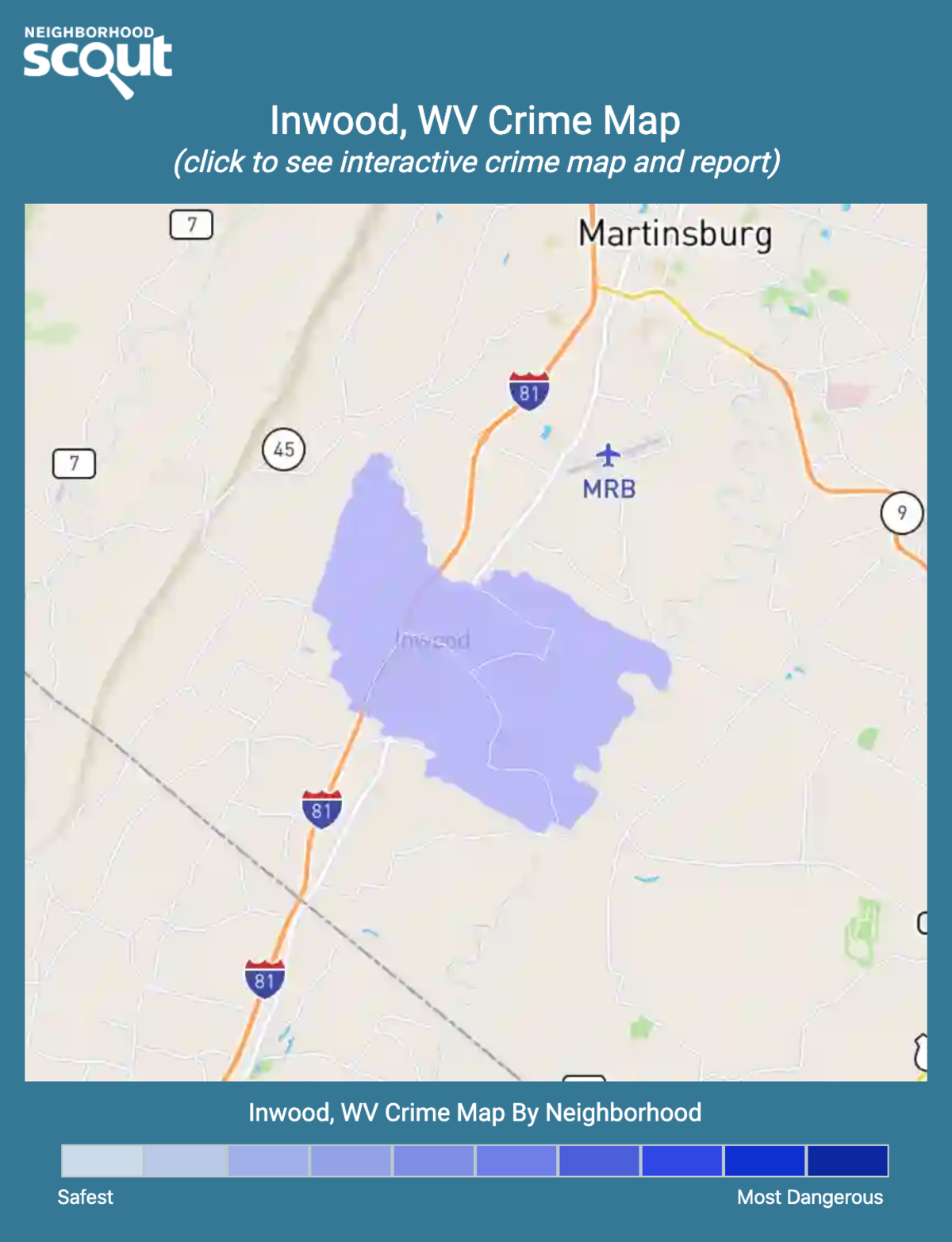 Inwood, Wv, 25428 Crime Rates And Crime Statistics - Neighborhoodscout within Map of Inwood West Virginia